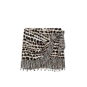 Leopard print skirt